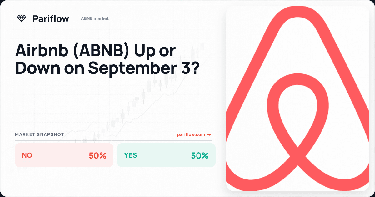 Airbnb (ABNB) Up or Down on September 3?