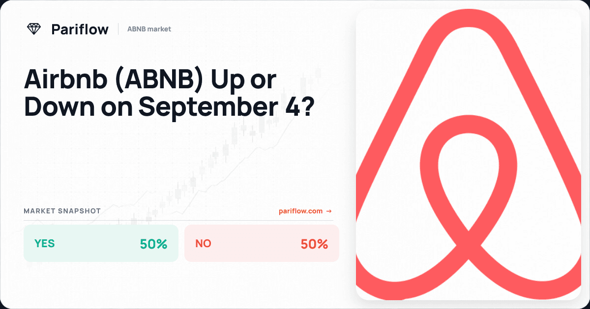 Airbnb (ABNB) Up or Down on September 4?