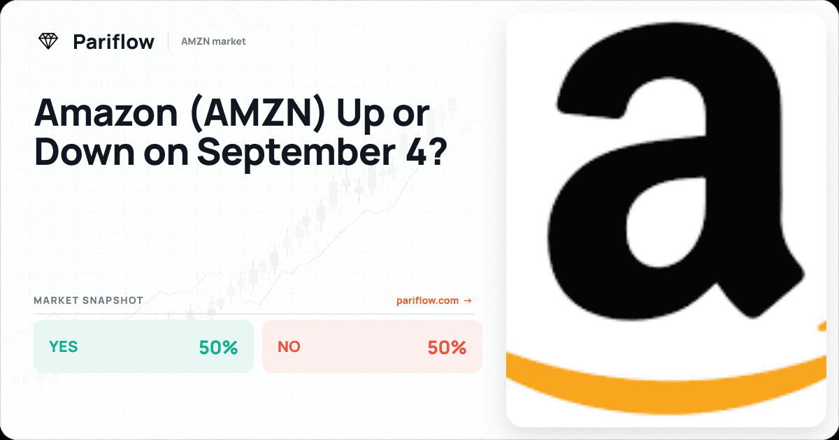 Amazon (AMZN) Up or Down on September 4?