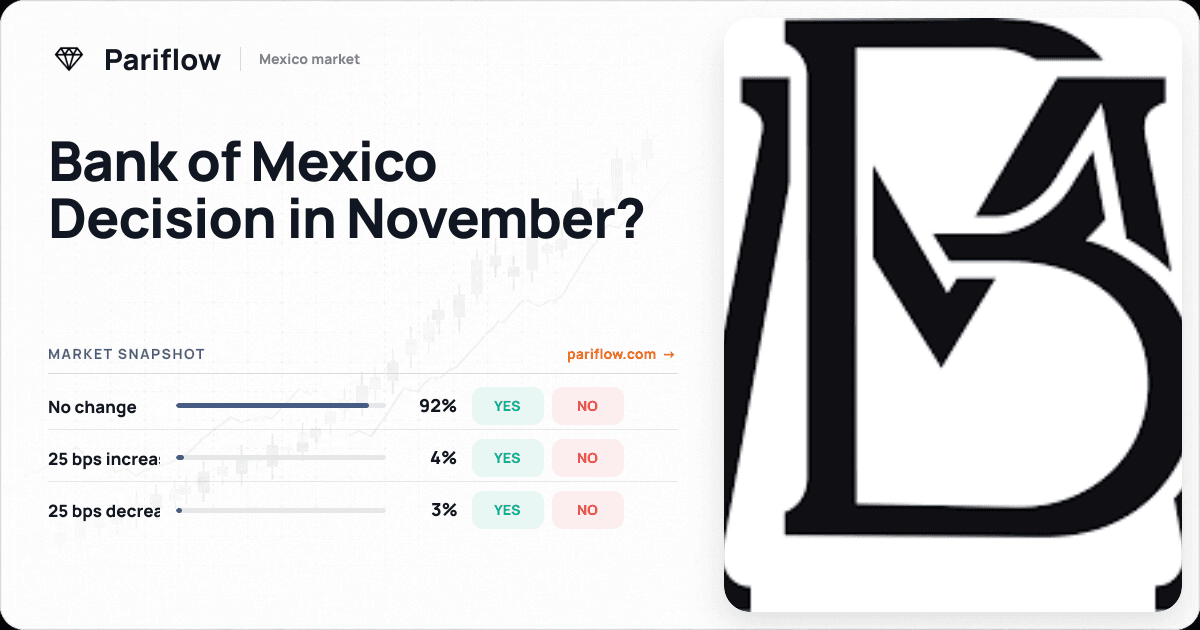 Bank of Mexico Decision in November?