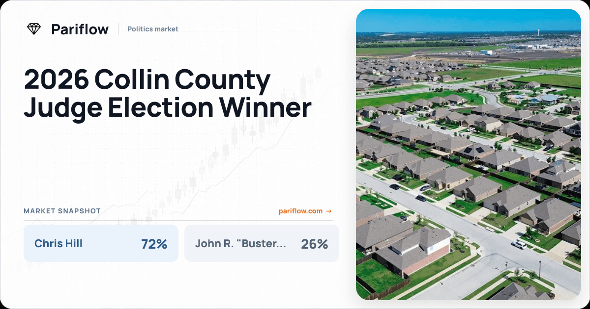 2026 Collin County Judge Election Winner