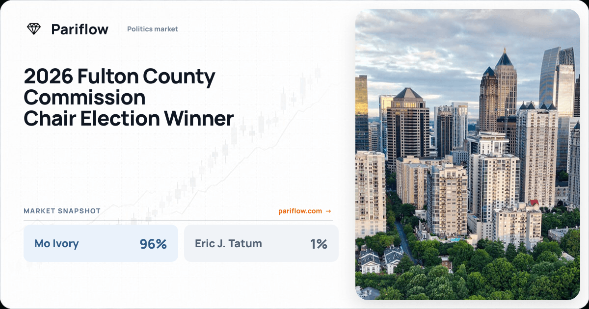 2026 Fulton County Commission Chair Election Winner