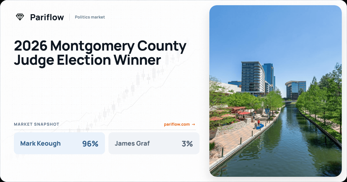 2026 Montgomery County Judge Election Winner