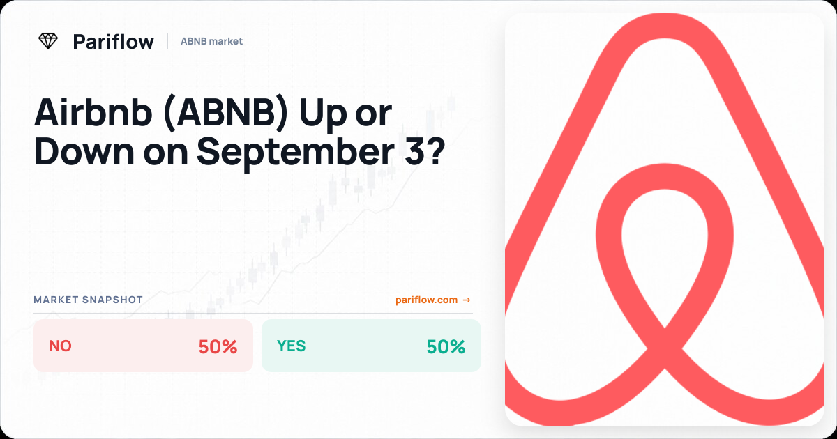 Airbnb (ABNB) Up or Down on September 3?