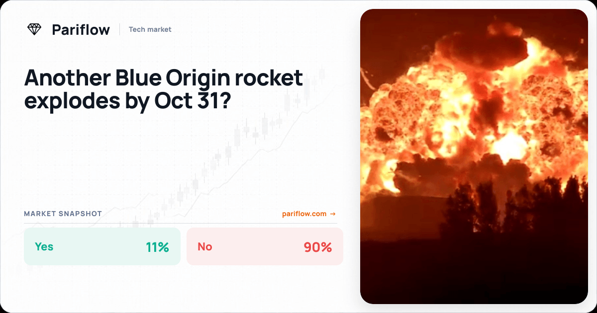 Another Blue Origin rocket explodes by Oct 31?