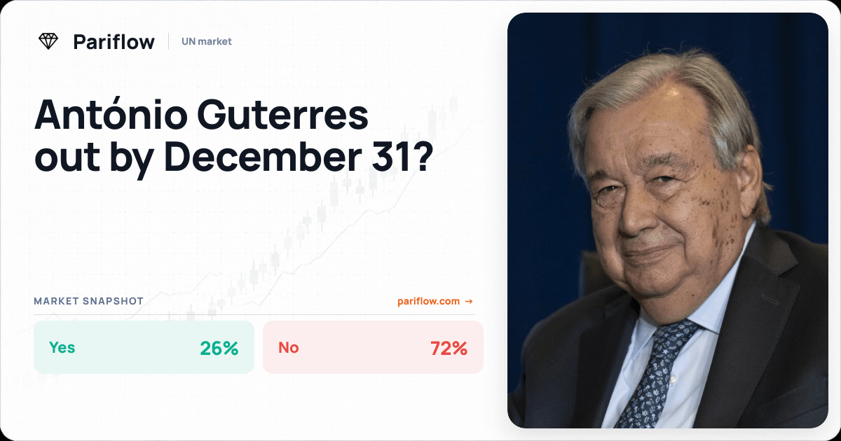 António Guterres out by December 31?
