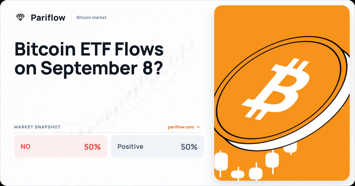 Bitcoin ETF Flows on September 8?