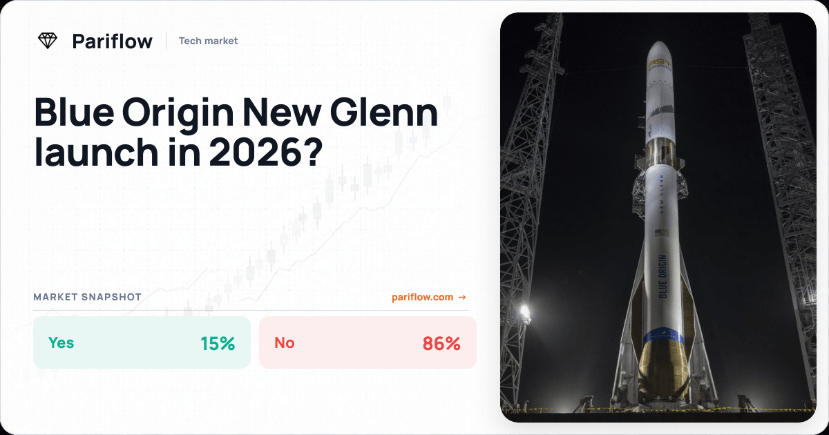 Blue Origin New Glenn launch in 2026?