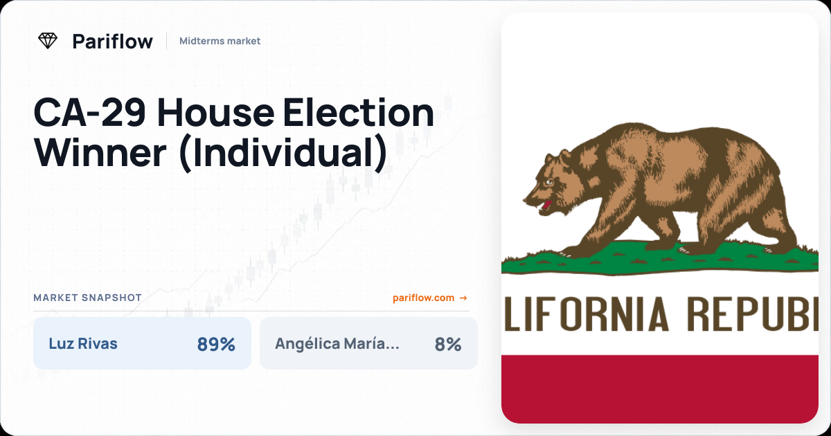 CA-29 House Election Winner (Individual)